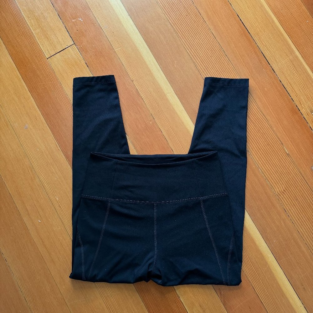 Girlfriend Collective High-Rise Compressive Leggings Black Size Medium